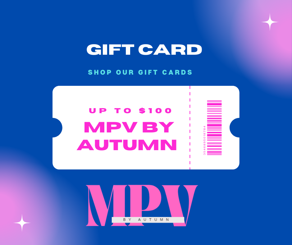 MPV BY AUTUMN GIFT CARDS
